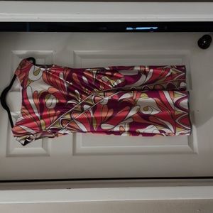 Donna Morgan Pink/Orange Dress Size 2
